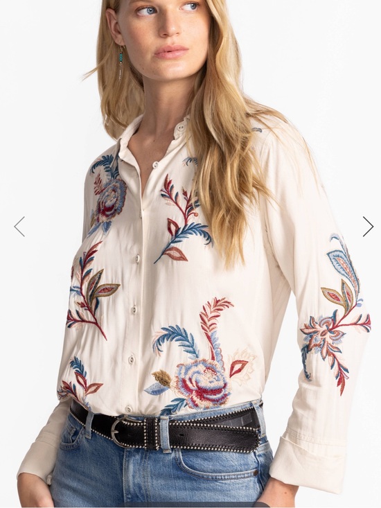 Johnny Was Tops - Johnny Was VINTAGE BUTTON DOWN SHIRT